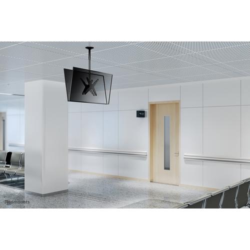 Support plafond double Neomounts pour TV jusqu'à 75 pouces 50 kg