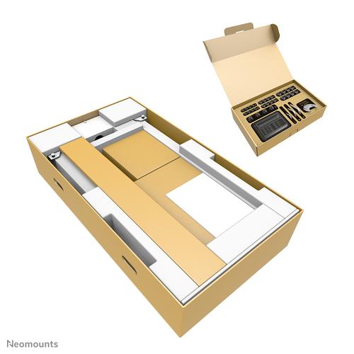 Neomounts Grand support de sol motorisé jusqu'à 100 pouces FL55-875WH1