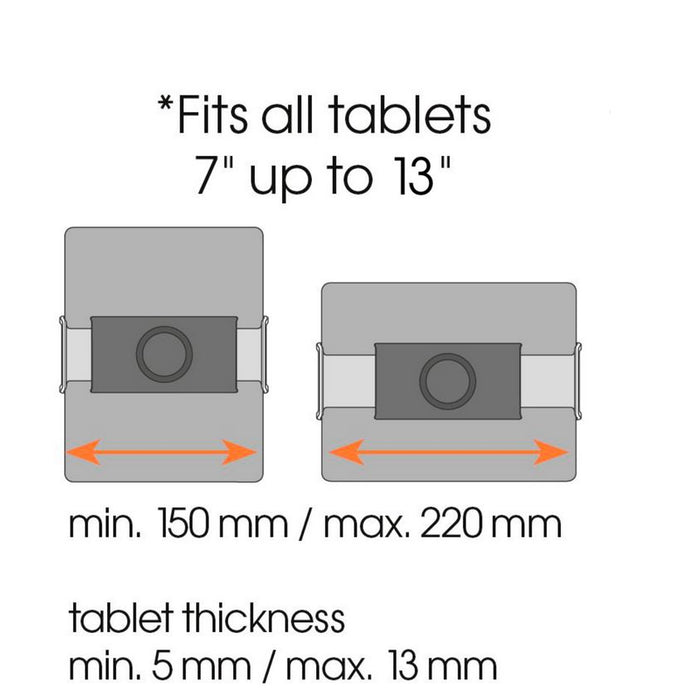 Vogel's TMS 1050 Pack de tableau de bord pour tablettes