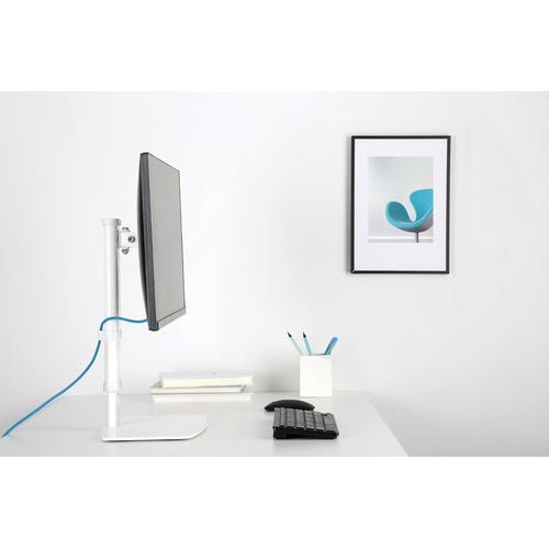 Support de bureau Neomounts pour écran plat jusqu'à 30" blanc