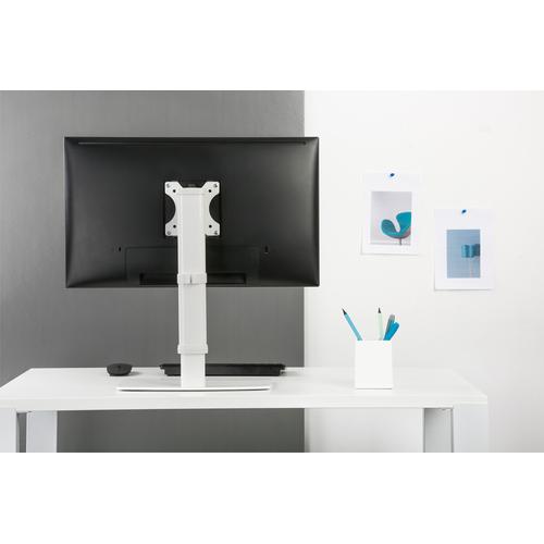 Support de bureau Neomounts pour écran plat jusqu'à 30" blanc