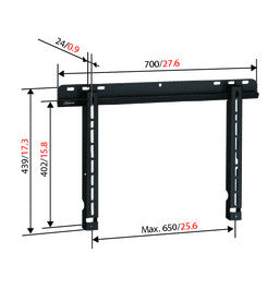 Support mural Vogels VFW 040 pour LCD/Plasma