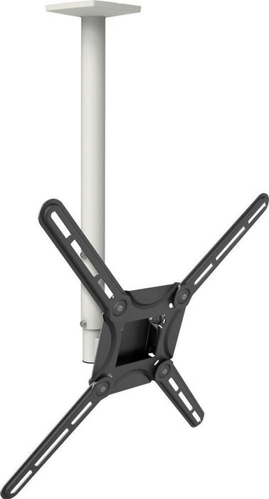 Support plafond Barkan Witte 27 - 65 pouces | Hauteur réglable maximale | Pivotant et inclinable | VESA 400x400 | Universel