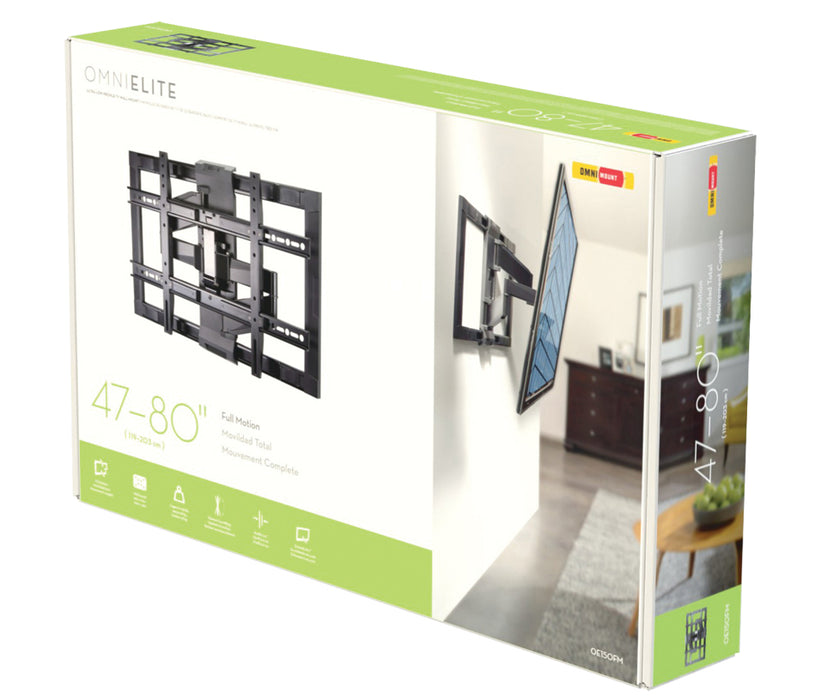 Support TV entièrement mobile 47-80"