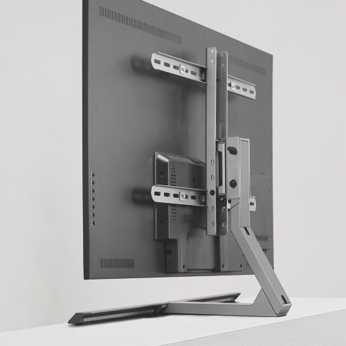 Support TV universel en aluminium Wolff Mount | Pivotant et inclinable | Jusqu'à 75 pouces | Couleur : Anthracite | VESA 600x400 | Design épuré