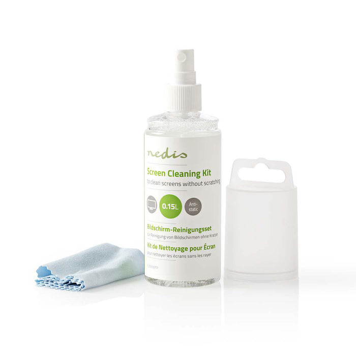 Ensemble de nettoyage d'écran Nedis 150ml