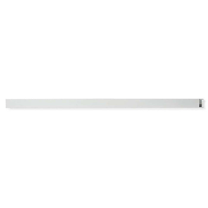 Goulotte câble 110cm x 6cm Aluminium blanc