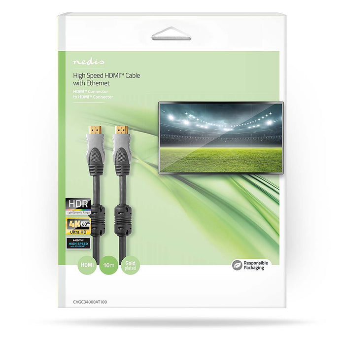 Câble HDMI Luxe Haute Vitesse avec Ethernet 10,0 mètres