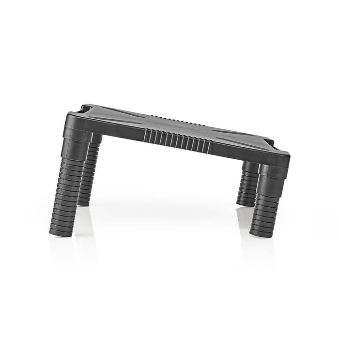 Support d'écran ergonomique | réglable jusqu'à 18 cm | Noir