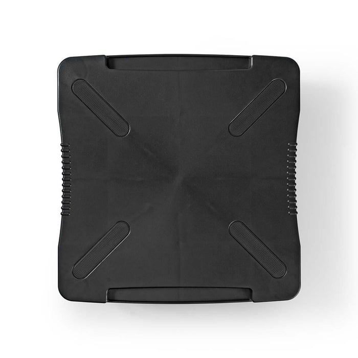 Support d'écran ergonomique | réglable jusqu'à 18 cm | Noir