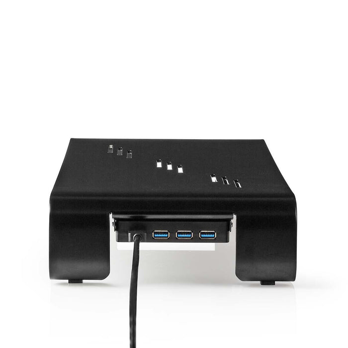 Support multifonction ergonomique | Hub USB 3.0 | 4 ports | Noir