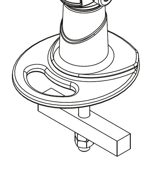 NewStar plaque de montage pour passe-câbles de bureau FPMA-D940GROMMET