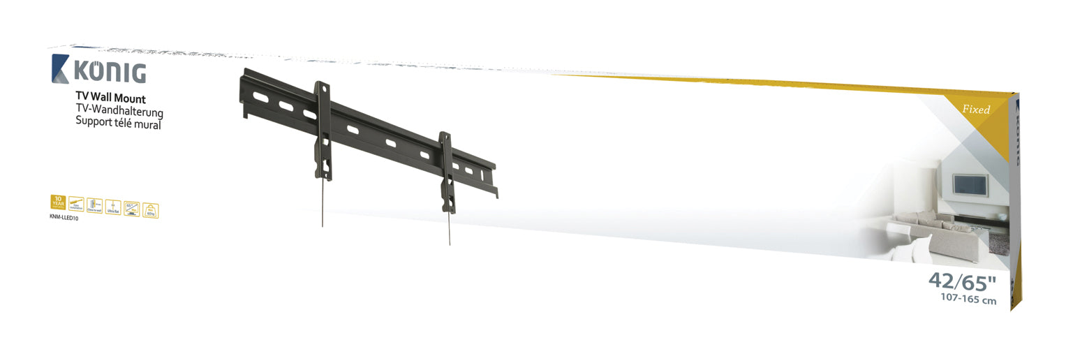 Support mural ultra plat 42-65"