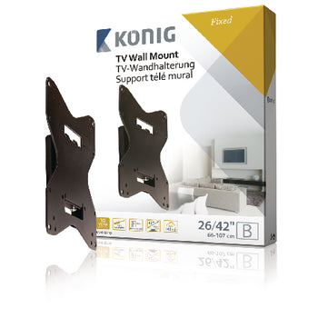 Support mural fixe pour TV 26 - 42" 40 kg