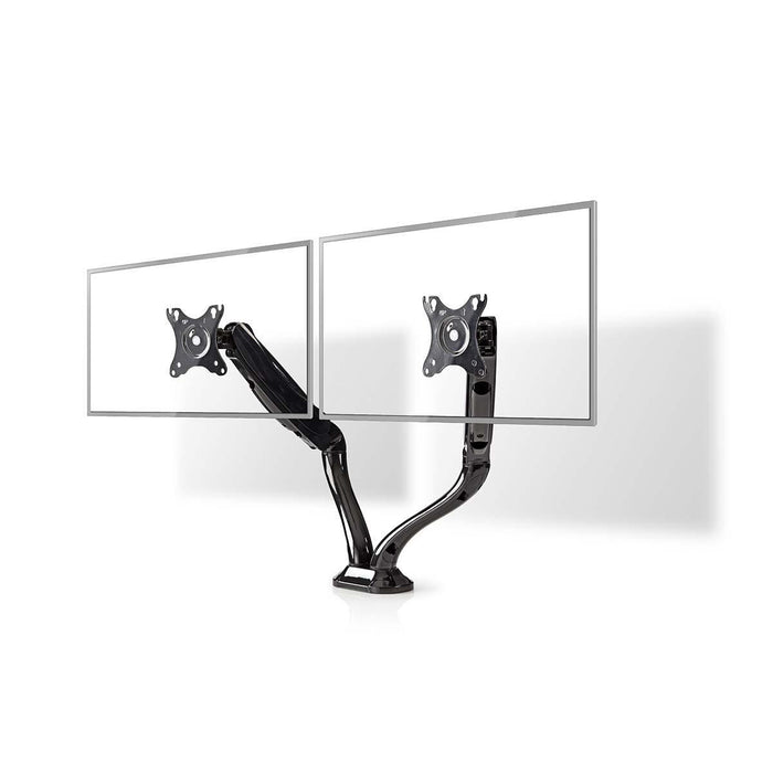 Support de bureau pour moniteur | Bras double pour moniteur | Mouvement complet | 10 - 32"