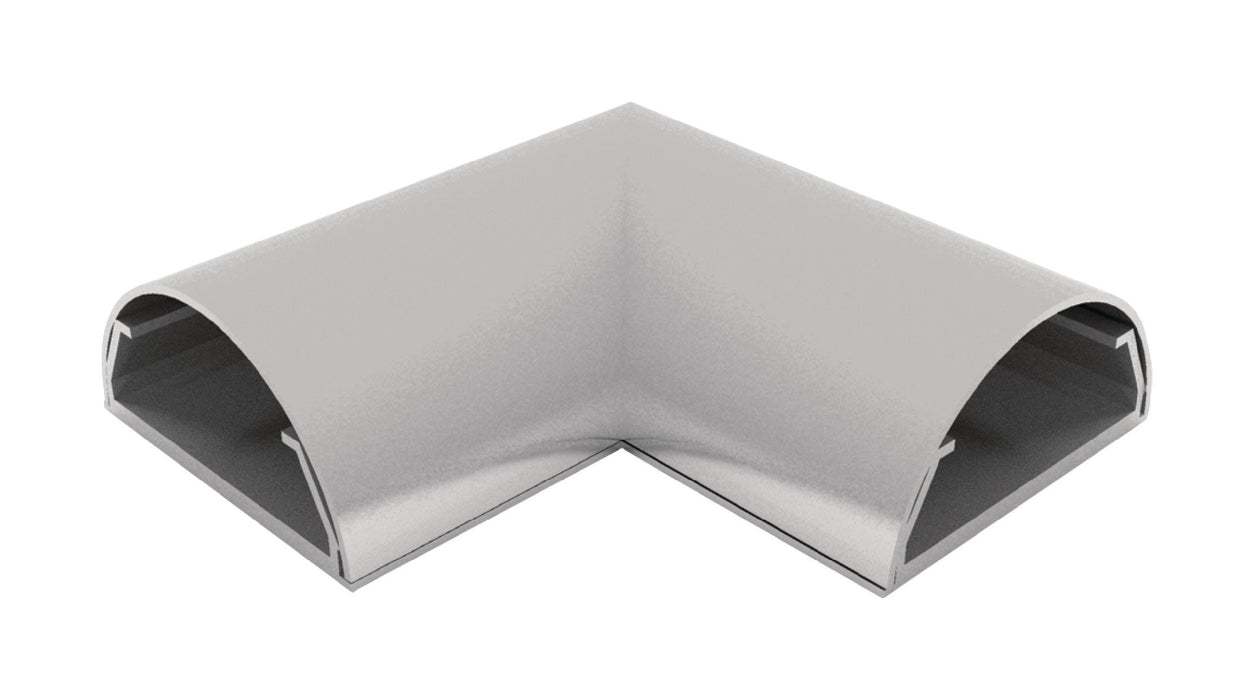 Angle de goulotte de câble 90 degrés largeur : 50 mm