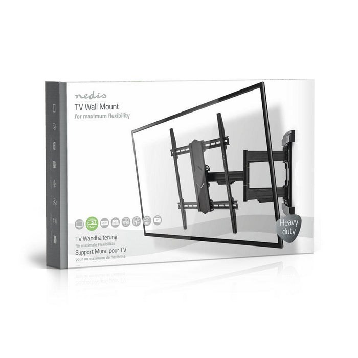 Support mural TV à mouvement complet | 43 - 90" | Max. 70 kg | 6 points d'articulation
