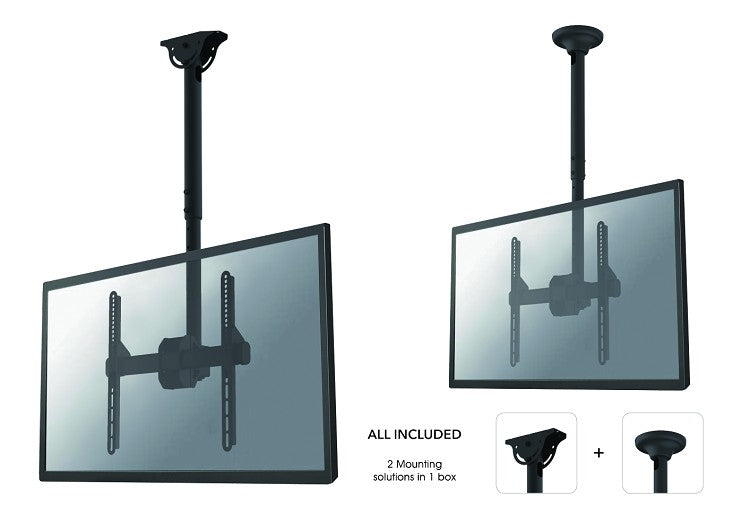Neomounts NM-C440 noir Support plafond pour écrans jusqu'à 60 pouces