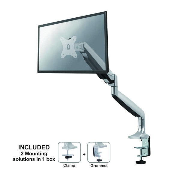 Neomounts NM-D750SILVER Support de bureau pour écrans jusqu'à 32 pouces
