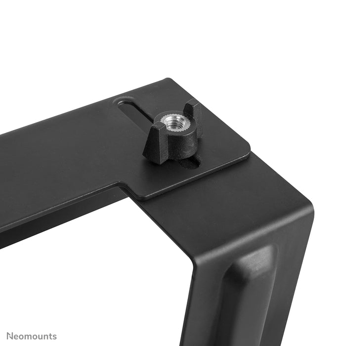 Neomounts AWL-450BL est un support universel pour lecteur multimédia, réglable en profondeur (4,7-7,6 cm) - Noir