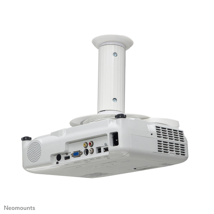 Neomounts Beamer-C80 blanc est un support de plafond universel pour vidéoprojecteurs et projecteurs.