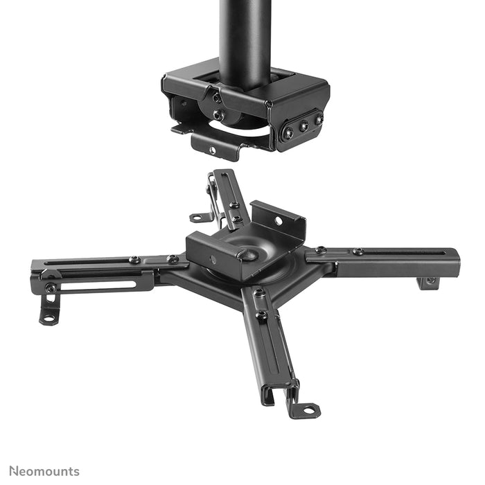 Neomounts CL25-540BL1 support universel de plafond pour projecteur, hauteur réglable (60,5-90,5 cm) - Noir