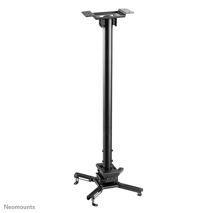 Neomounts CL25-550BL1 support universel de plafond pour projecteur, hauteur réglable (74,5-114,5 cm) - Noir