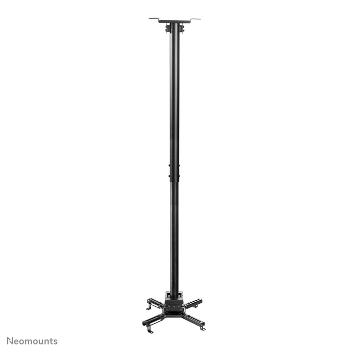 Neomounts CL25-550BL1 support universel de plafond pour projecteur, hauteur réglable (74,5-114,5 cm) - Noir