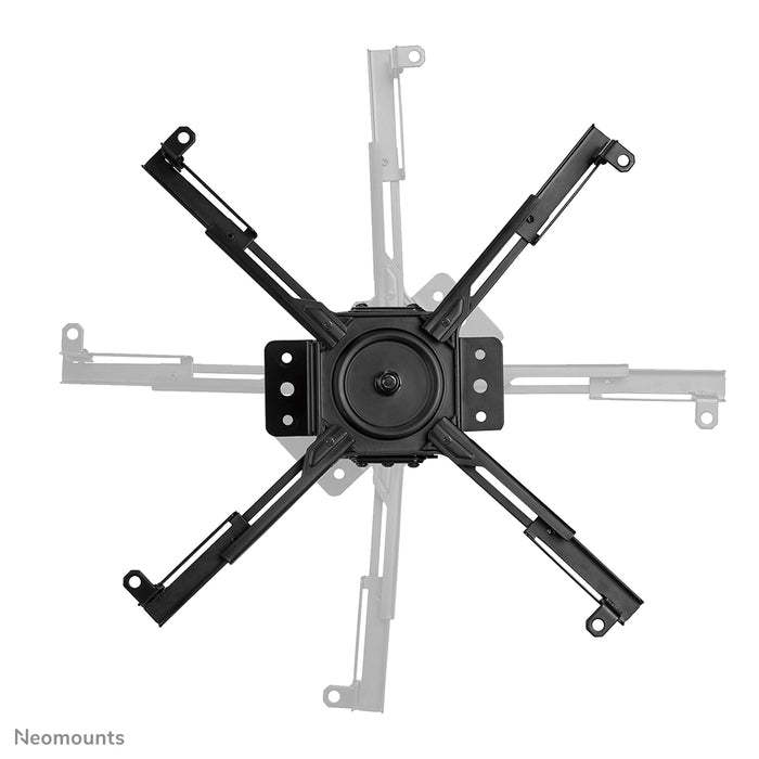 Neomounts CL25-550BL1 support universel de plafond pour projecteur, hauteur réglable (74,5-114,5 cm) - Noir