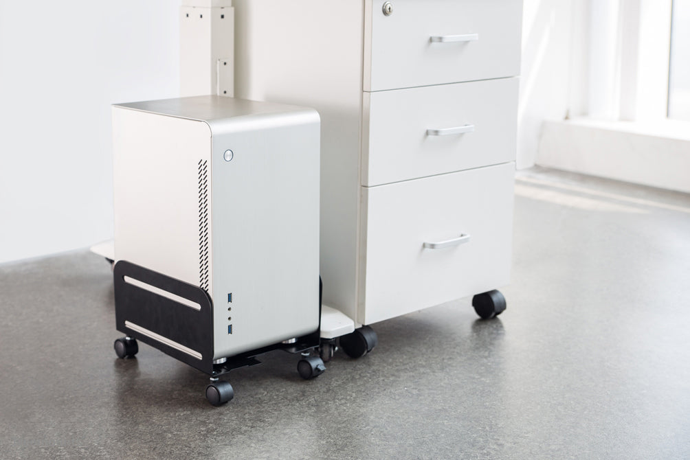 Neomounts CPU-M100 noir est un support mobile pour votre PC.