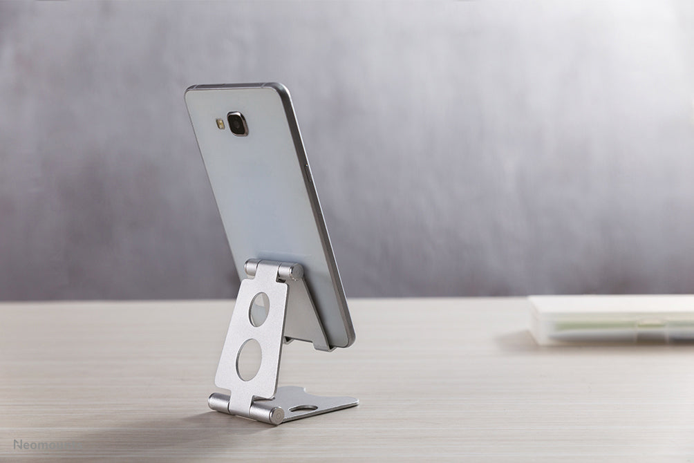 Support de téléphone universel pliable Neomounts - Argent