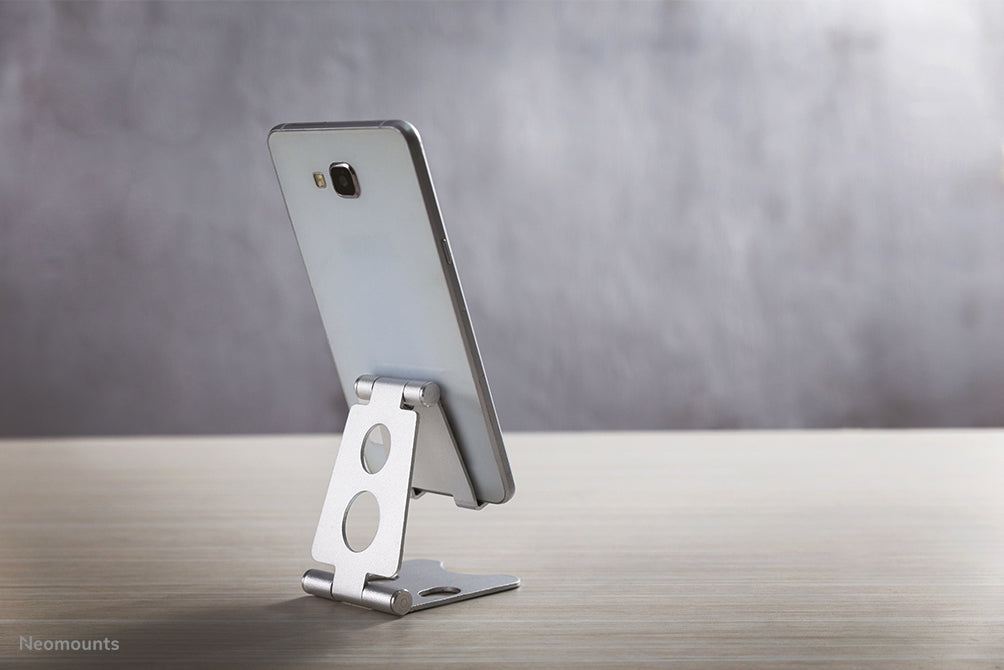 Support de téléphone universel pliable Neomounts - Argent