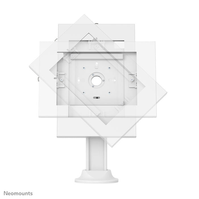 Neomounts DS15-640WH1 support de tablette rotatif pour plateau de table pour tablettes de 9,7 à 11 pouces - Blanc