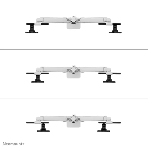 Neomounts DS65S-950WH2 Bras de moniteur – Support Full Motion élégant pour 24-34 pouces
