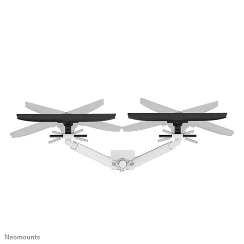 Neomounts DS65S-950WH2 Bras de moniteur – Support Full Motion élégant pour 24-34 pouces