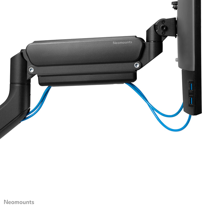 Support de bureau Neomounts DS70-450BL1 à mouvement complet pour écrans de 17 à 42 pouces - Noir