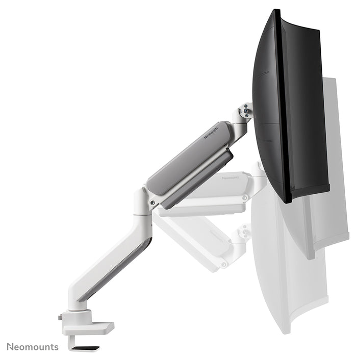 Support de bureau Neomounts DS70-450WH1 à mouvement complet pour écrans de 17 à 42 pouces - Blanc