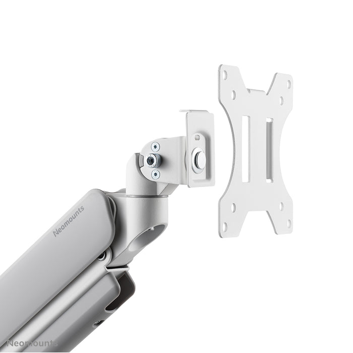 Support de bureau Neomounts DS70-450WH1 à mouvement complet pour écrans de 17 à 42 pouces - Blanc