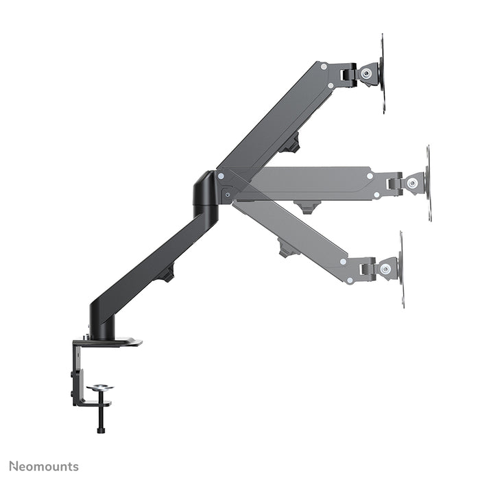 Support de bureau Neomounts DS70-700BL1 à mouvement complet pour écrans de 17 à 27 pouces - Noir
