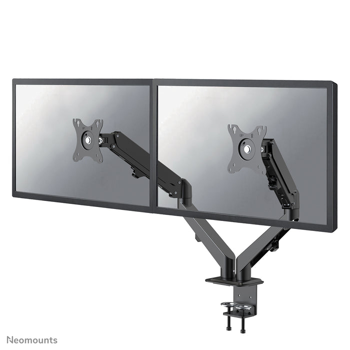 Neomounts DS70-700BL2 support de bureau à mouvement complet pour écrans de 17 à 27 pouces - Noir