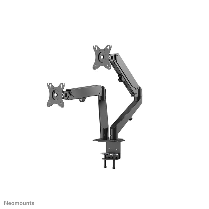 Neomounts DS70-700BL2 support de bureau à mouvement complet pour écrans de 17 à 27 pouces - Noir