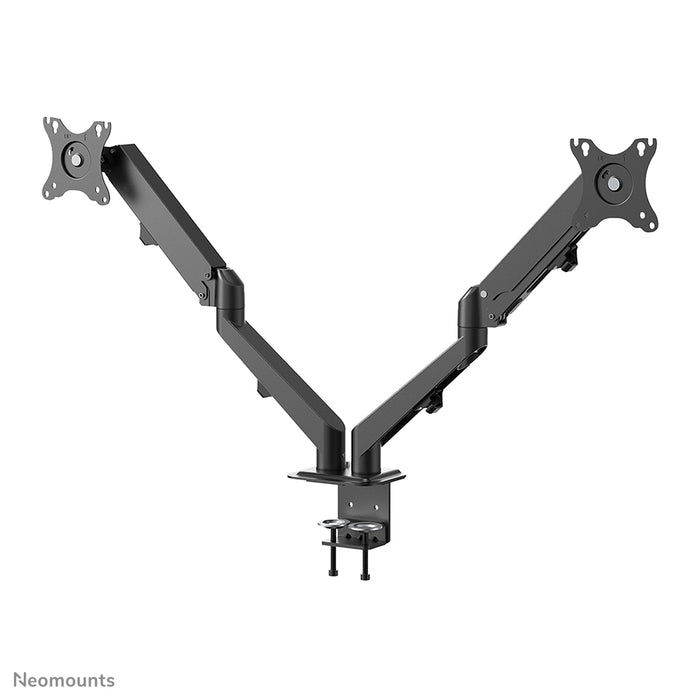 Neomounts DS70-700BL2 support de bureau à mouvement complet pour écrans de 17 à 27 pouces - Noir