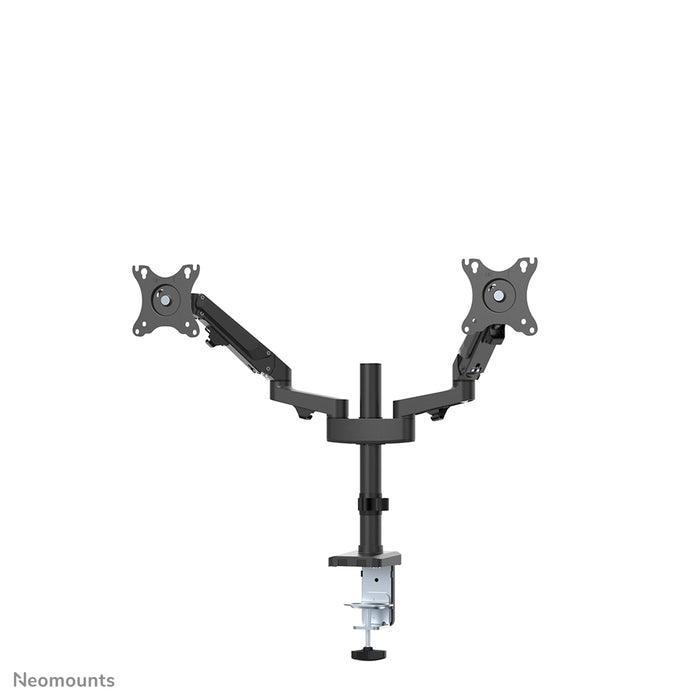 Support de bureau Neomounts DS70-750BL2 à mouvement complet pour écrans de 17 à 27 pouces - Noir