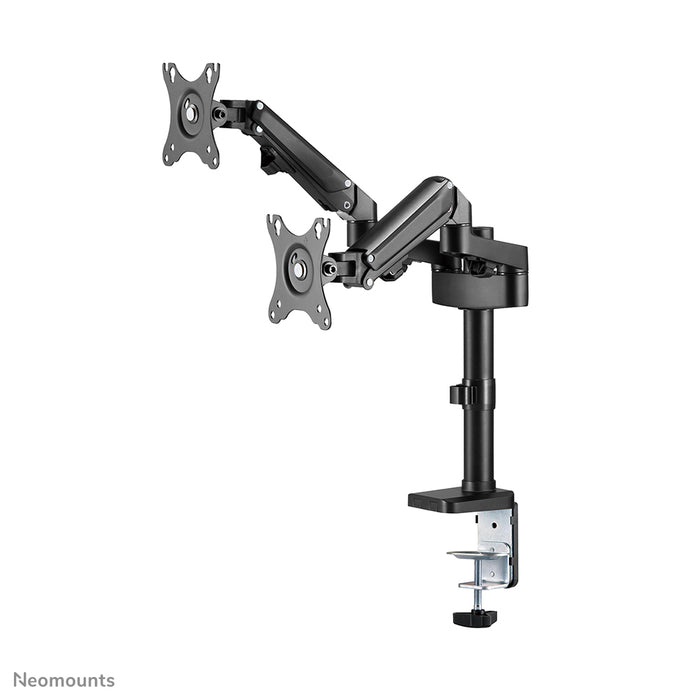 Support de bureau Neomounts DS70-750BL2 à mouvement complet pour écrans de 17 à 27 pouces - Noir