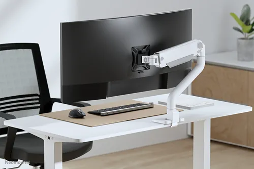 Neomounts DS70S-950WH1 Bras de moniteur - Mouvement complet pour écrans de 17 à 49 pouces - Blanc