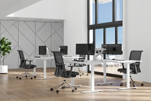 Neomounts DS70S-950WH2 - Bras de moniteur blanc pour écrans 17-35 pouces - Mouvement complet