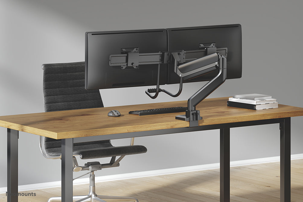Neomounts DS75-450BL2 support de bureau à mouvement complet pour écrans de 17 à 32 pouces - Noir