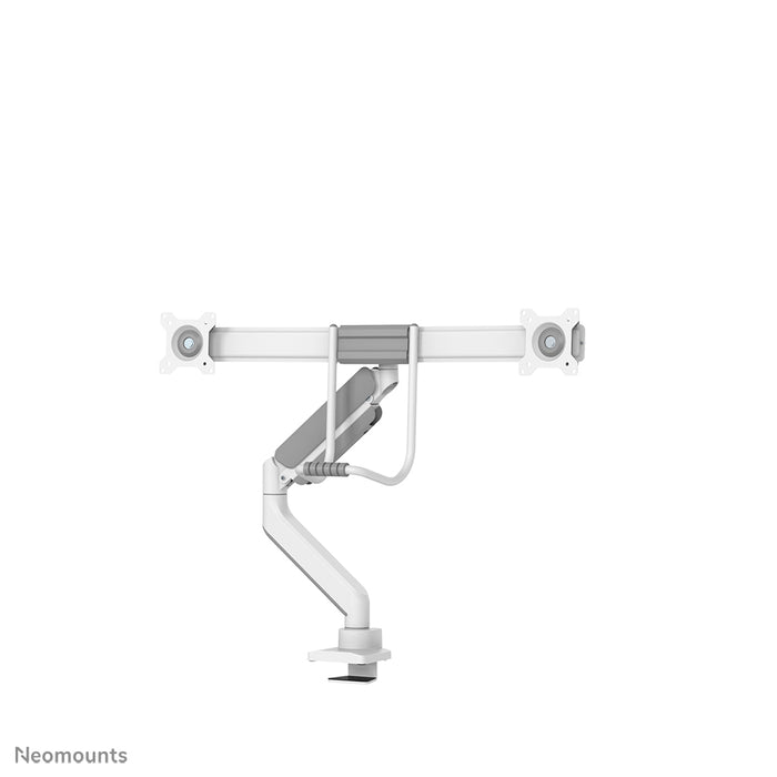 Support de bureau Neomounts DS75-450BL2 à mouvement complet pour écrans de 17 à 32 pouces - Blanc