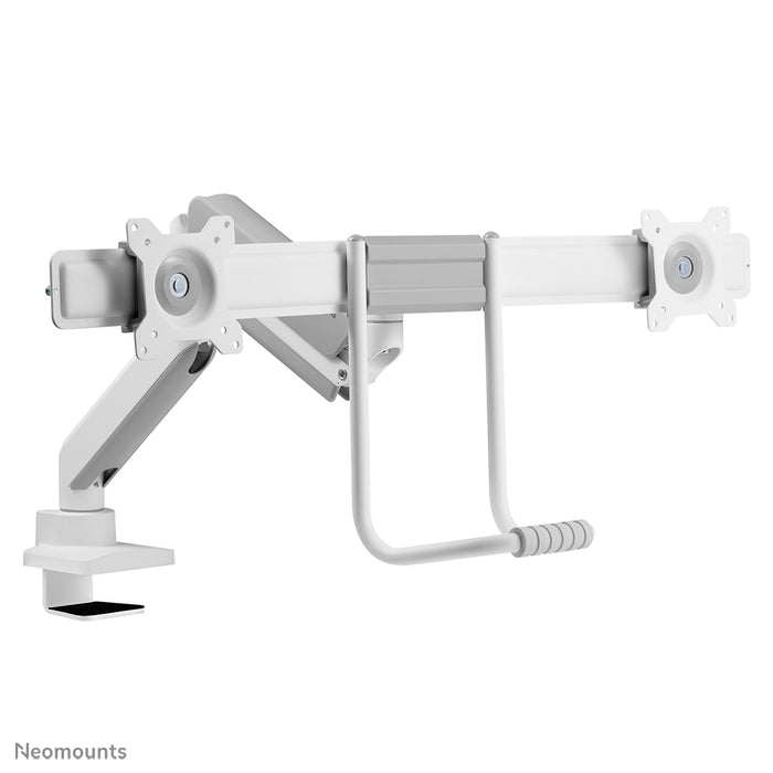 Support de bureau Neomounts DS75-450BL2 à mouvement complet pour écrans de 17 à 32 pouces - Blanc