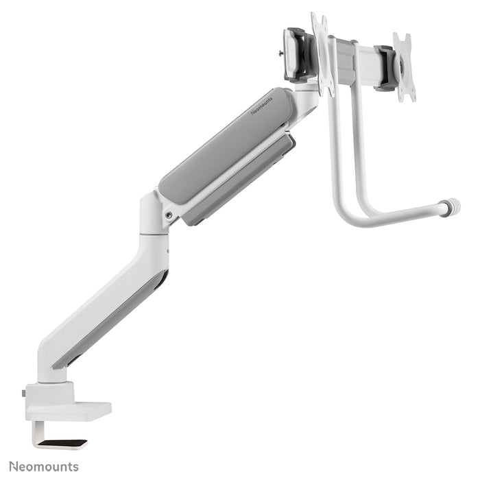 Support de bureau Neomounts DS75-450BL2 à mouvement complet pour écrans de 17 à 32 pouces - Blanc